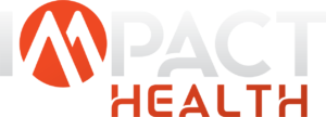 Impact Health Logo - Color and White