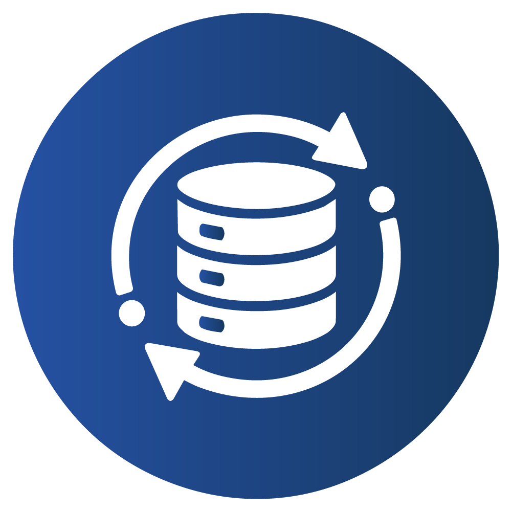 Icon of a data server column.